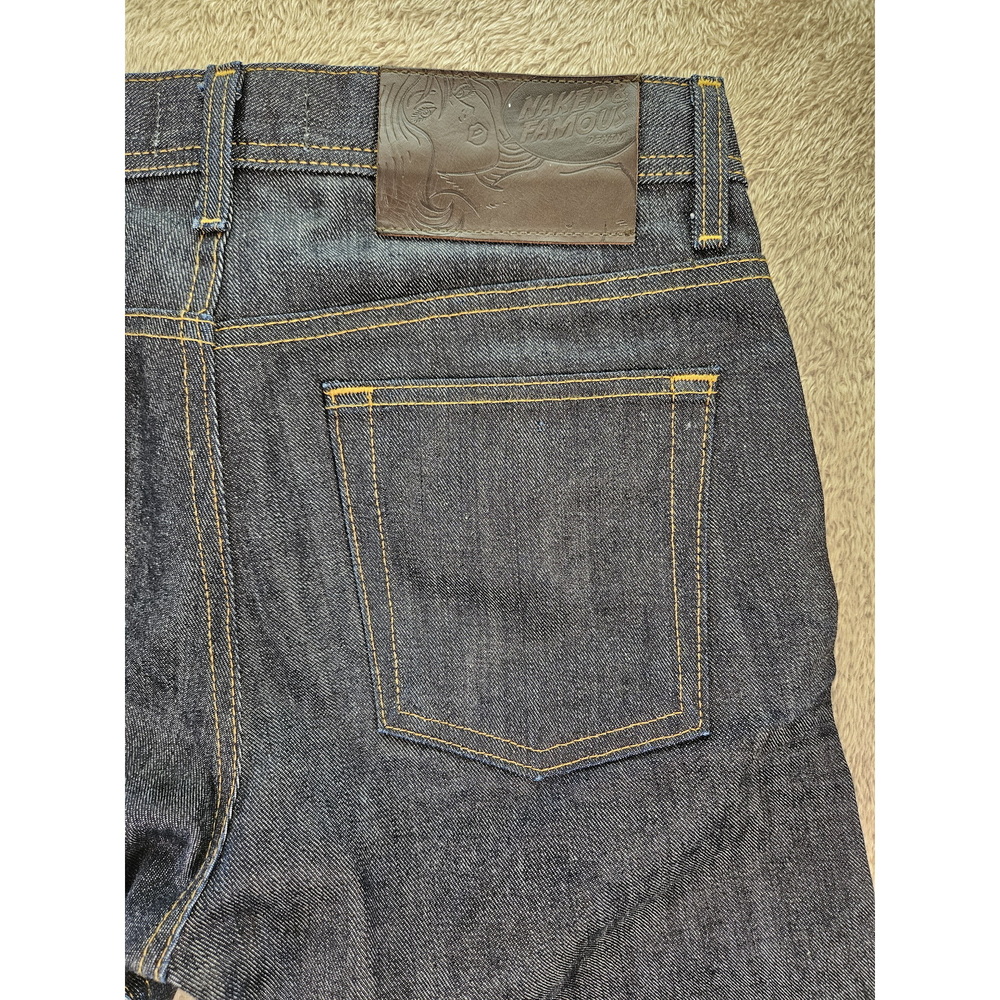 Naked & Famous Denim Jeans Left Hand Twill Selvedge Men's Size 30